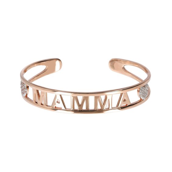 Bracciale Bronzallure Donna Mamma in Bronzo Cubic Zirconia WSBZ01504W - WSBZ01504W